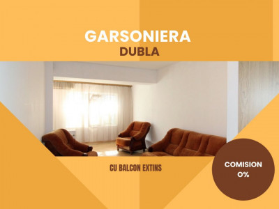 Garsoniera dubla cu balcon - zona  CET