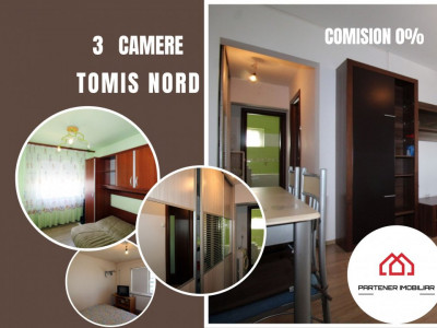 Apartament 3 camere Tomis Nord,  vis-a-vis de Campus - Investiție sigură