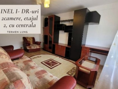 Apartament 2 camere decomandate, centrală pe gaz, DR-uri- INEL I